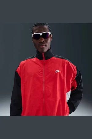 Nike Club Chamarra deportiva de tejido Woven oversized para hombre