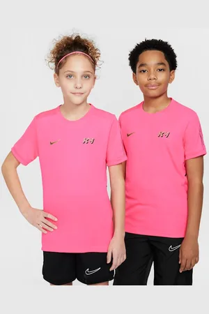 Nike Kylian Mbappé Academy Playera de fútbol Dri-FIT para niños talla grande
