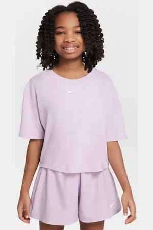 Nike Playera de manga corta Dri-FIT para niña talla grande One Relaxed