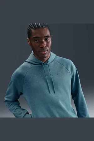 Nike Primary Fleece Sudadera con gorro sin cierre de alto rendimiento Dri-FIT con protección UV para hombre