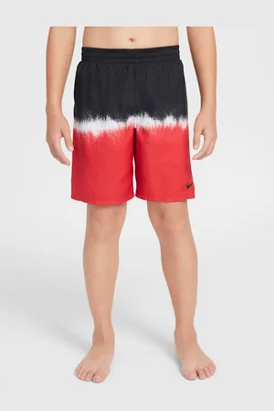 Nike Traje de baño tipo short de voleibol con forro interior de 18 cm Swim Breaker para niños talla grande