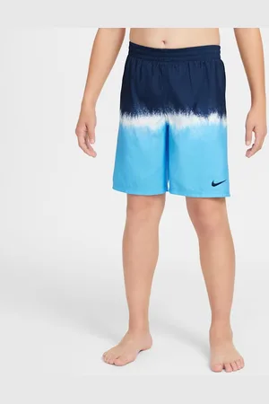 Nike Traje de baño tipo short de voleibol con forro interior de 18 cm Swim Breaker para niños talla grande