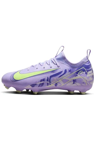 Nike Tacos de fútbol MG de corte low para niños grandes United Jr. Mercurial Vapor 16 Academy