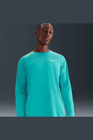 Nike Camiseta Hydroguard de natación de manga larga para hombre Essential
