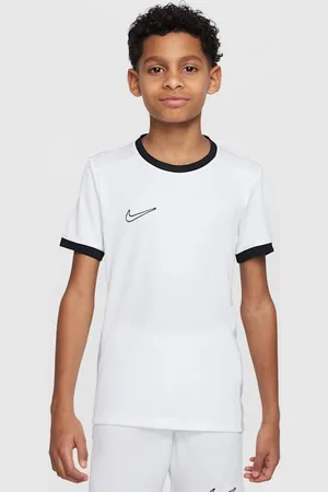Nike Academy Playera de fútbol de manga corta Dri-FIT para niños talla grande