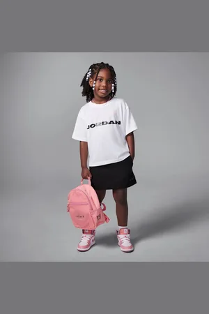 Nike Jordan Conjunto de skort de dos piezas de manufactura utilitaria para niños de talla pequeña