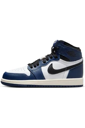 Nike Tenis para niños de preescolar Jordan 1 Retro High OG " marino medianoche"