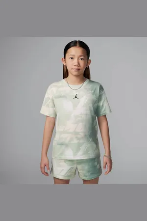Nike Playera estampada Triple Team para niños talla grande Jordan