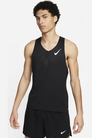 Nike Camiseta sin mangas de correr Dri-FIT ADV para hombre AeroSwift
