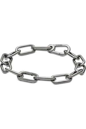 PANDORA Brazalete de Cadena de Eslabones Recubrimiento en Rutenio en