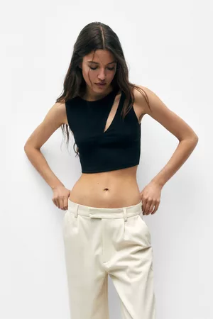 Pull&Bear Mujer Crop tops - Crop Top Cut Out