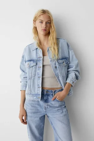 Chamarras Chalecos de mezclilla Pull Bear para Mujer FASHIOLA.mx