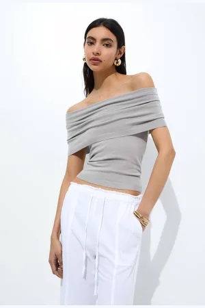 Pull&Bear Top Hombros Descubiertos