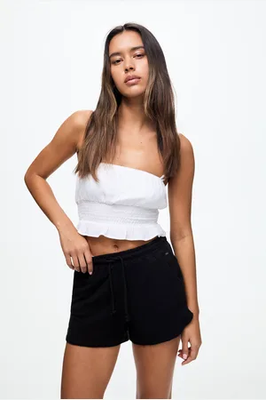 Pull&Bear Short Chándal Lavado