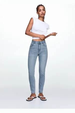 Pull&Bear Jeans Skinny Tiro Alto