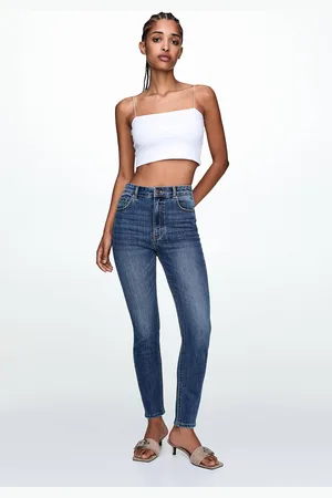 Pull&Bear Jeans Skinny Tiro Alto