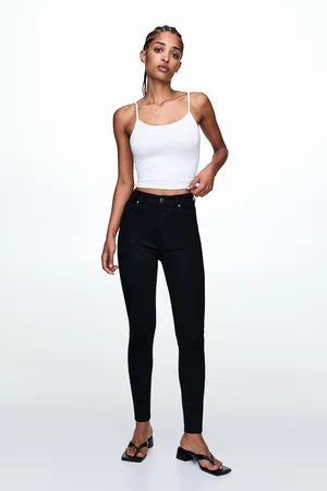 Pull&Bear Jeans Skinny Tiro Alto