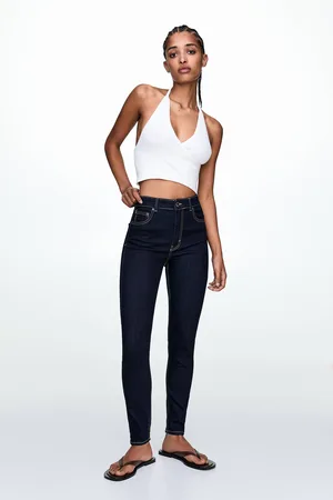 Pull&Bear Jeans Skinny Tiro Alto