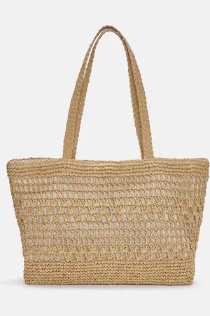 Pull&Bear Bolsa Shopper Estilo Rafia