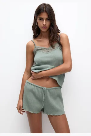 Pull&Bear Short Rústico Fluido