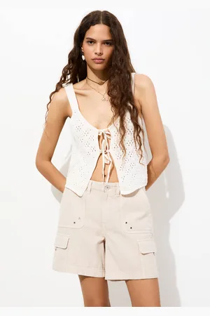 Pull&Bear Bermuda Cargo Multibolsillos