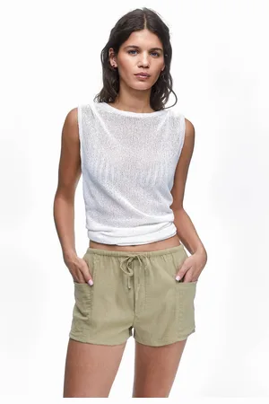 Pull&Bear Short Rústico Bambula