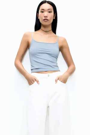 Pull&Bear Top Tirantes Poliamida