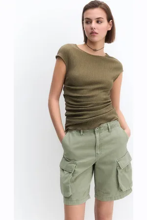 Pull&Bear Bermuda Cargo Multibolsillos