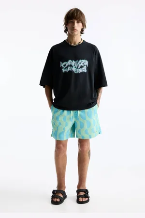 Pull&Bear Traje De Baño Estampado Geométrico