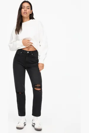 Pull&Bear Jeans Mom Rotos