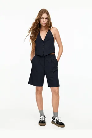 Pull&Bear Bermudas Tailoring Doble Pinza