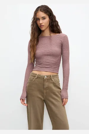 Pull&Bear Top Espalda Descubierta