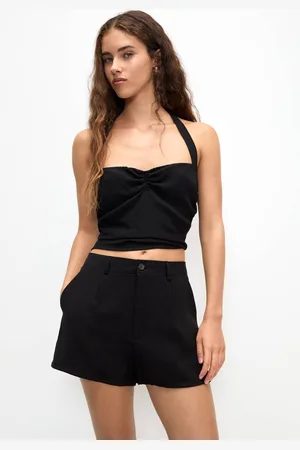 Pull&Bear Bermudas Tailoring Detalle Pinzas