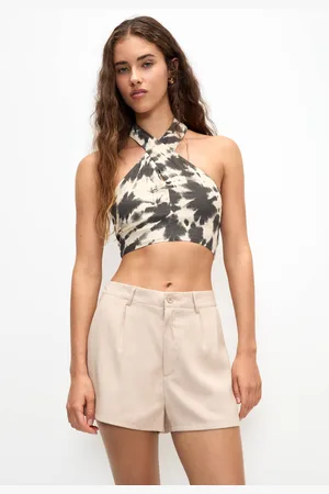Pull&Bear Bermudas Tailoring Detalle Pinzas