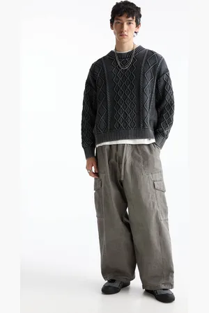 Pull&Bear Pantalón Cargo Efecto Lavado