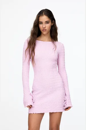 Pull&Bear Vestido Corto Espalda Descubierta