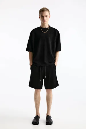 Pull&Bear Bermuda Jogger Waffle