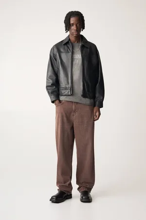 Pull&Bear Pantalón Baggy Acabado Lavado