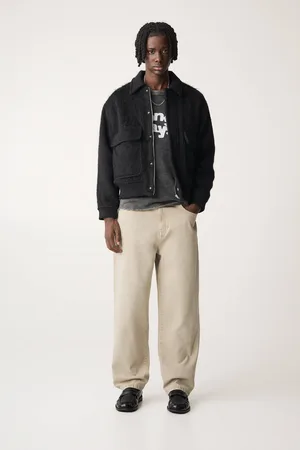 Pull&Bear Pantalón Baggy Acabado Lavado