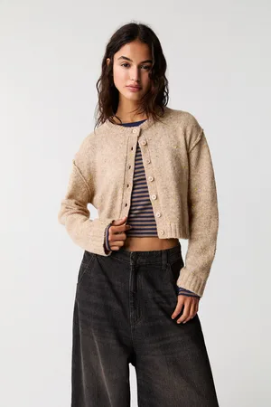 Pull and bear plush cardigan best sale