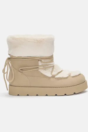 Pull&Bear Botas Efecto Pelo Forradas