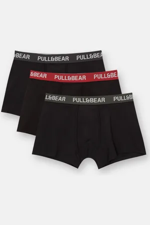 Pull&Bear Pack 3 Boxers Cintura Contraste