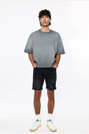 Pull&Bear Bermuda De Mezclilla Rotos