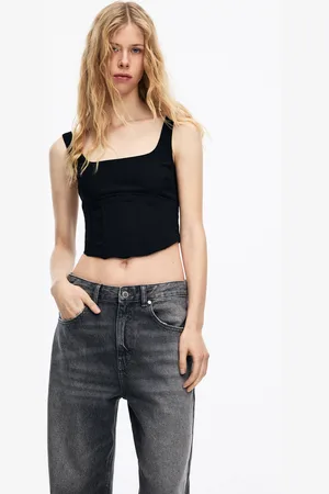 Pull&Bear Top Tipo Corset Tirantes