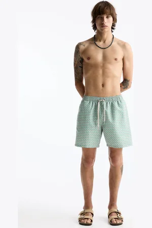 Pull&Bear Traje De Baño Estampado Espigado