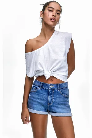 Pull&Bear Short Mezclilla