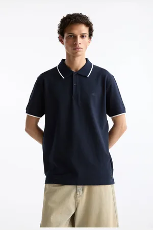 Pull&Bear Polo Cuello Contraste