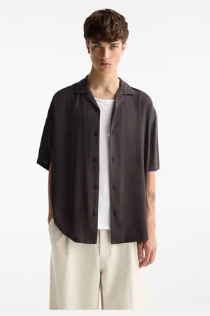 Pull&Bear Camisa Fluida De Manga Corta