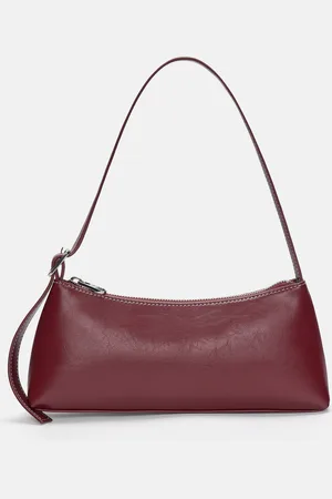 Pull&Bear Bolsa De Hombro Alargada Pespuntes