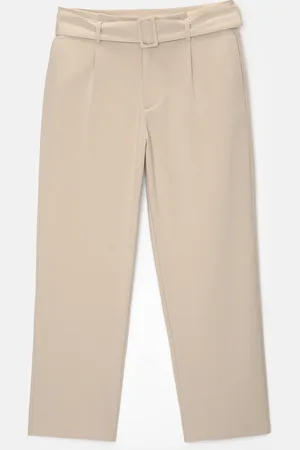 Pull&Bear Pantalón De Vestir Cinturón